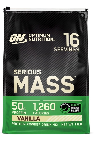 Optimum Nutrition Serious Mass: High Protein Muscle Building & Weight Gainer ...