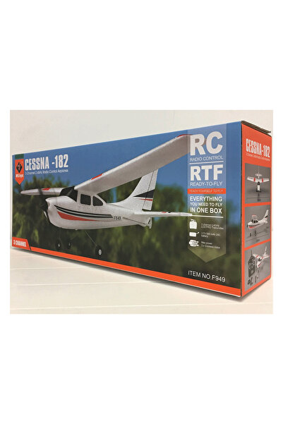 ATORSE طائرة سيسنا-182 اللاسلكية WLtoys F949 ثلاثية القنوات بتردد 2.4 جيجاهرت...