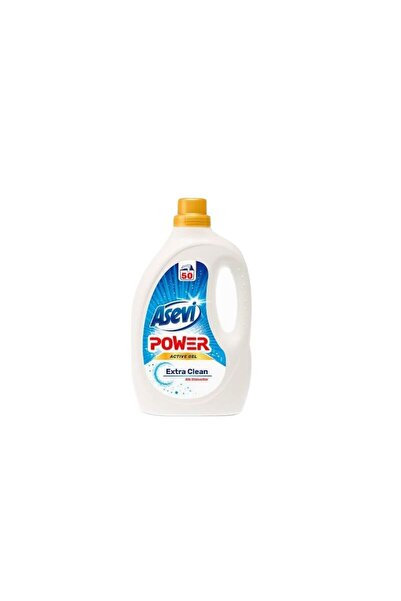 ASEVI Detergent de rufe concentrat, Power Extra Clean 2,5 L, 50 de spălări
