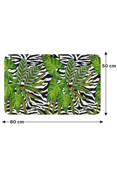 Monnhein End of Series Microfiber Non-Slip Base Machine Washable Bath Mat 50 X 80