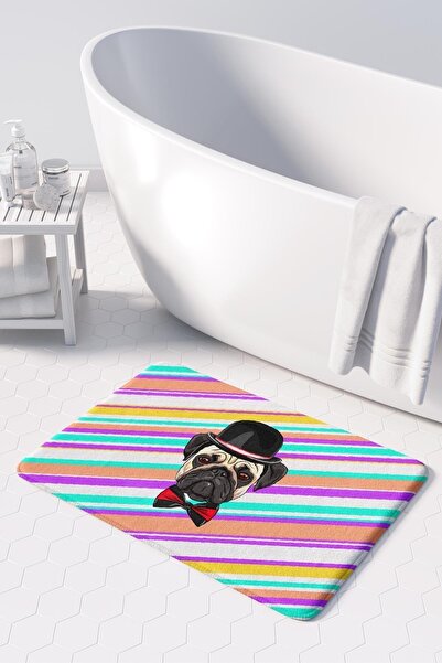 Monnhein Cute Design Microfiber Bath Mat, Non-Slip Base, End of the Series (5...