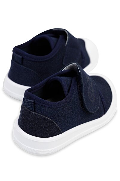 Civil Baby Keten Cırtlı 18- Ayakkabı - Lacivert 19