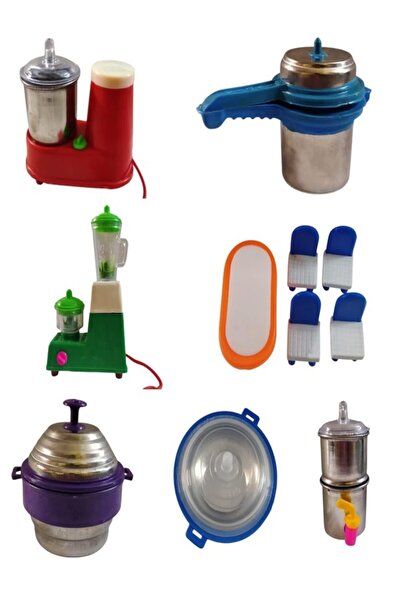 Generic KGR Splash Miniature Toy Kitchen Combo (Mixer, Mixer Grinder, Filter,...