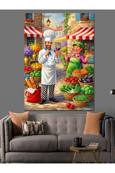 KanvasSepeti Shopping High quality oil painting Με υφή Canvas Canvas Painting...