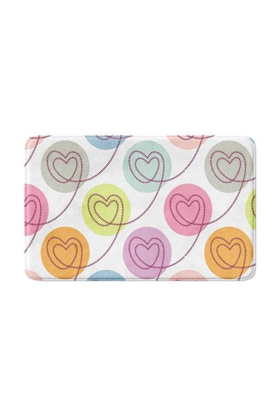 Monnhein End of the Series Cute Microfiber Non-Slip Base Machine Washable Bath Mat 50 X 80