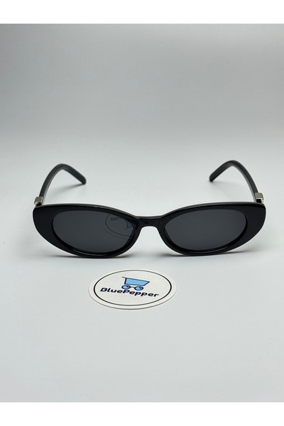 BluePepper Gupp V3 |   Sunglasses Cateye Model Black Frame Black Glass Color ...
