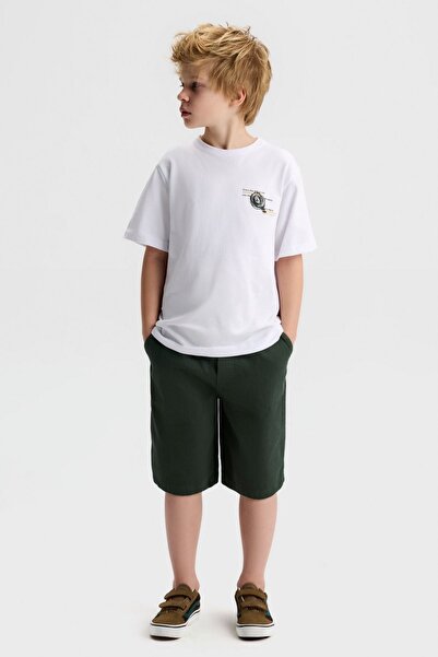 HAUSEkids 8-14 ετών Core Atlas Boy's Suit-Ecru