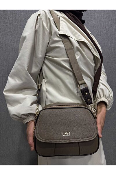 Asel Women's Multi-Compartment Adjustable Cross Strap Shoulder Bag Daily Bag ...