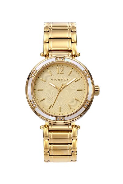 Viceroy Women's Watch 471016-25, gold stainless steel, 36mm case