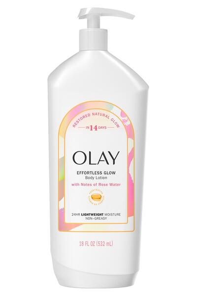 OLAY Effortless Glow Gül Suyu Özlü Nemlendirici Vücut Losyonu 532ML