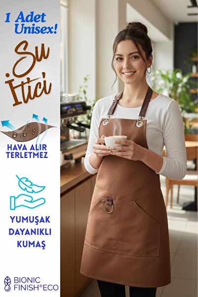 Monki Haus Cafe Barista Kuaför Barmen Çiçekçi Mutfak Önlükleri Leke Tutmaz An...