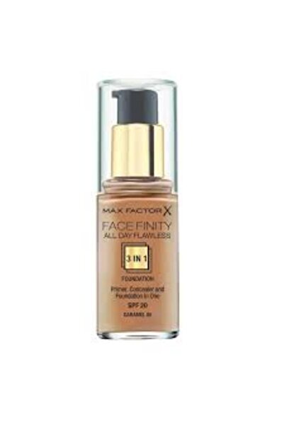 Max Factor , Face Finity All Day Flawless, Cream Foundation, 85, Caramel, SPF...