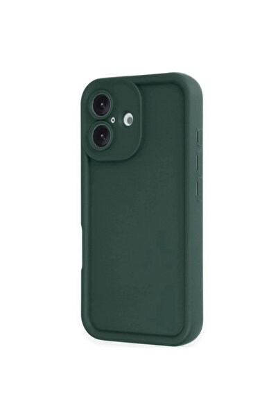 eco port iPhone 16 Case Viera Silicone - Dark Green