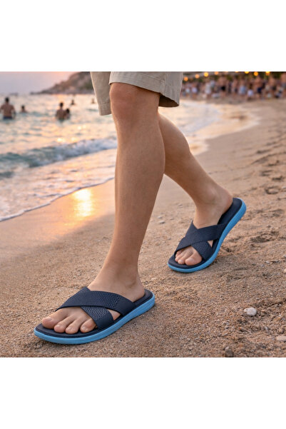 SERABİEN Kaydırmaz Tabanlı Plaj Banyo Bahçe Terliği