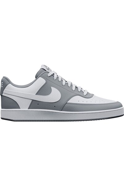 Nike Court Vision Low Sneaker - Size 44.5 EU, Model HM9862-003, Trendy Multic...