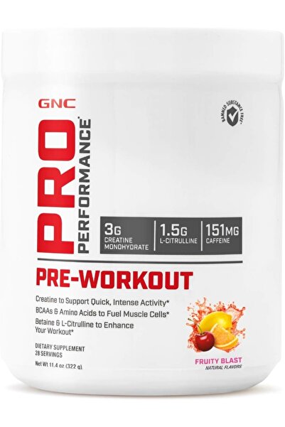GNC برو بيرفورمانس - مكمل ما قبل التمرين بنكهة الفواكه