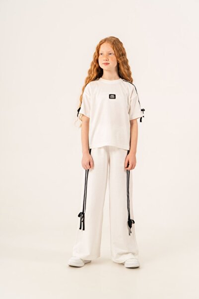 HAUSEkids 9-15 Yaş Prime Mussness Kız Çocuk Takım-Ekru