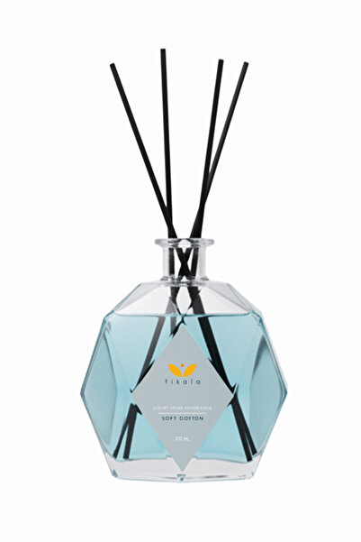 tikala Soft Cotton Kristal Oda Kokusu 700 ML - Luxury Home Fragrance
