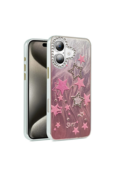 eco port iPhone 16 Case Blade Mirrored Pattern Cover - Pattern 7