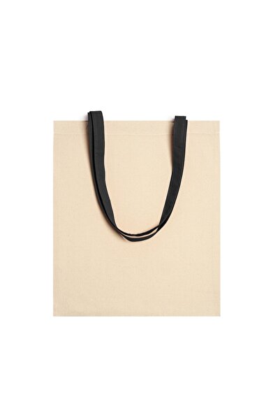 CREATIVE BOUTIQUE 100% cotton bag, 105 g/m², with 70 cm long colored handles