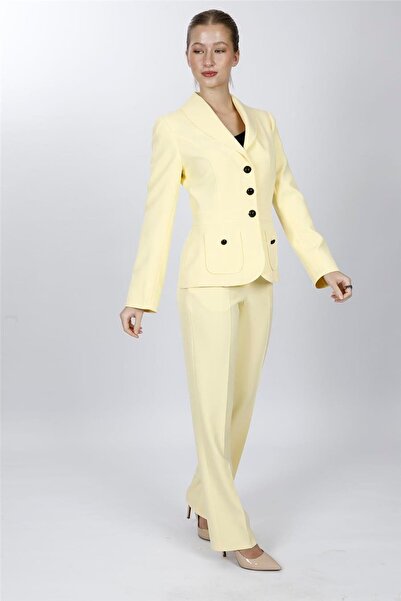 ÖNDER ÖZSOY Shawl Collar Pocketed Sports Jacket & Pocketed Pipe-Leg Trousers ...