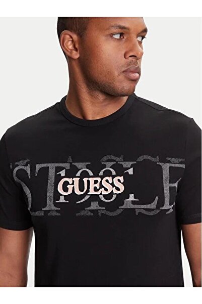Guess Chest Erkek Slim Fit T-Shirt