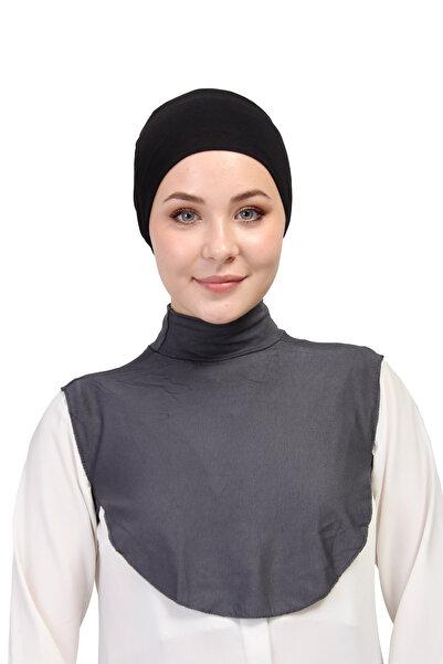 TRModam Plain Turtleneck Neck Collar