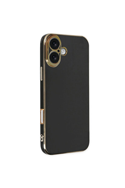 eco port iPhone 16 Case Volet Silicone - Black