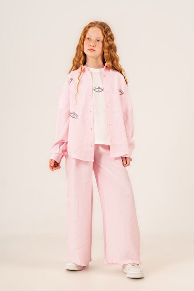 HAUSEkids 9-15 Yaş Regnum Prime Kız Çocuk 3'Lü Takım-Şeker Pembe