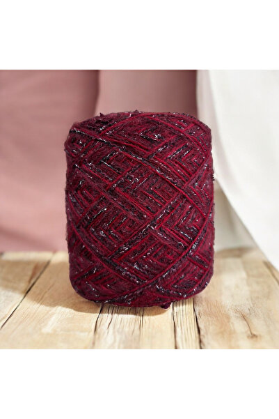 Kırlangıç Kid Moher & Wool Acrylic & Glitter Boucle Blend Design Hand Knittin...