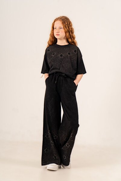 HAUSEkids 9-15 Yaş Magic Mussness Kız Çocuk Takım-Siyah
