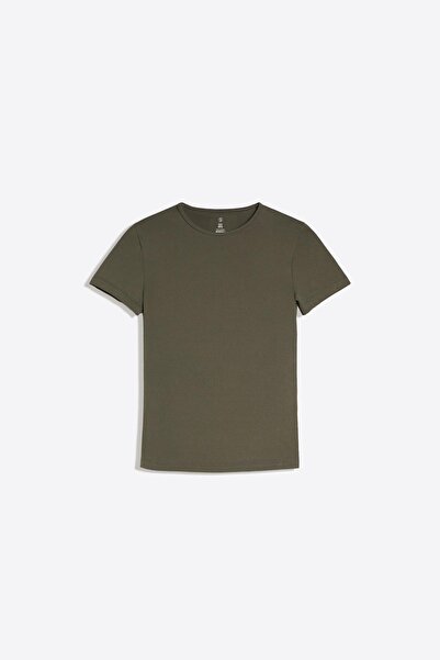 Bershka Hızlı kuruyan ve nefes alabilen kısa kollu tişört