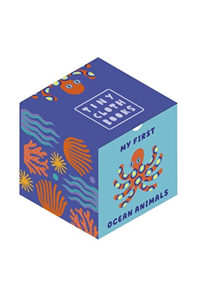 happy yak Малка платнена книжка - Моите първи морски животни
