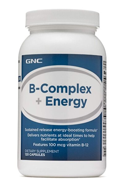 GNC مجموعة فيتامينات ب + الطاقة