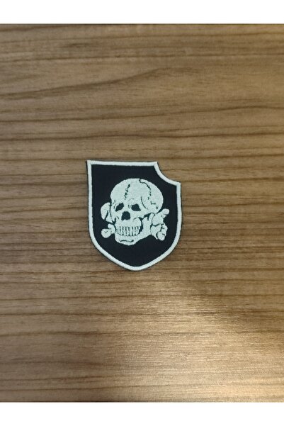 Özden Nakış شريط فيلكرو على شكل جمجمة