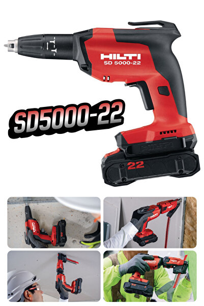RETOOLS HILTI AKÜLÜ ALÇIPAN VİDALAMA MAKİNESİ