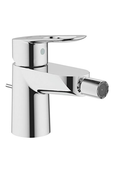 Grohe Baterie bideu, Grohe, Bauloop, cu orificiu de ventilație, crom lucios