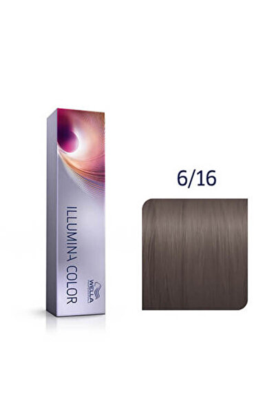 Wella Professionals Illumina Color 6/16 - dark ash blonde purple, 60ml