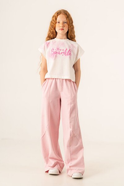 HAUSEkids 9-15 години Това е розово комплект за момичета - Екру