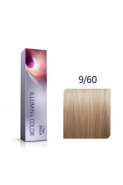 Wella Professionals Vopsea de păr permanentă Illumina Color 9/60 - blond viol...