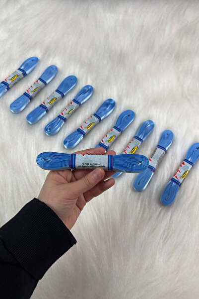 AZREN STORE Baby Blue Satin Ribbon 10 Meters Length 1cm Wide, Dowry Special D...