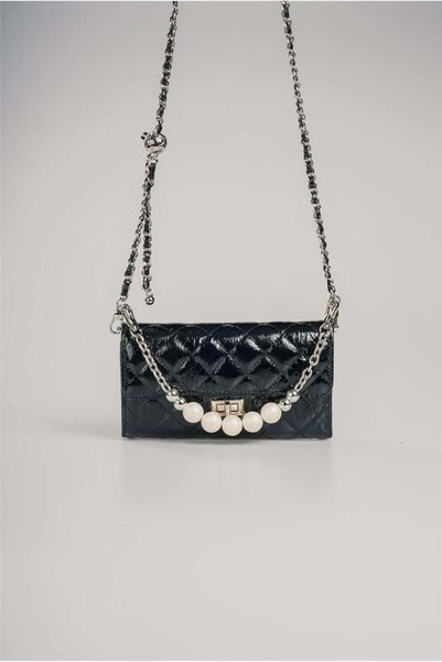 ÇÇS Quilted Mini Bag with Chain Strap