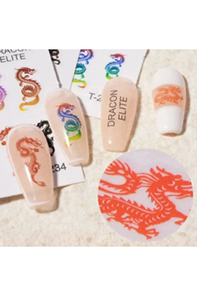 Pink Nails Autocolante pentru unghii Dragon