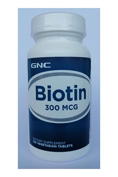 G.N.C Biotin 300 Mcg 100 Tablets