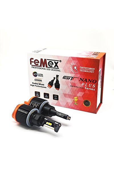 FEMEX Gt Nano Plus H15 Led Far Ampul Beyaz Gündüz Ledli Led Headlight