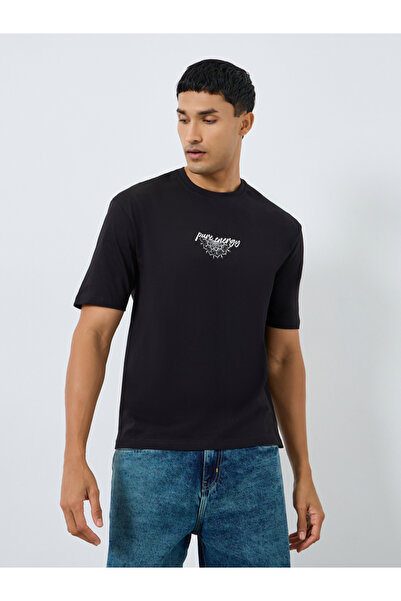 Styli Men Graphic Print Short Sleeve T-Shirt