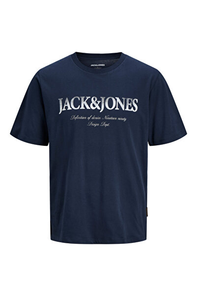 Jack & Jones 12290173 TRICOU JJDEVIN DAYTONA PRINT MÂNECĂ SCURTĂ GULER ROTUND