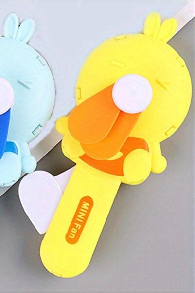 alisa 1 Adet Plastik Sevimli Karikatür Mini El Fanı