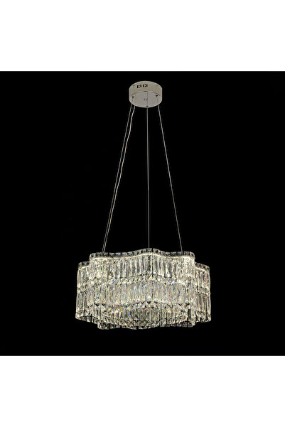 Alessandro DESIGN Candelabru Cristal LED cu Telecomanda Regalis, 60W, Lumina ...