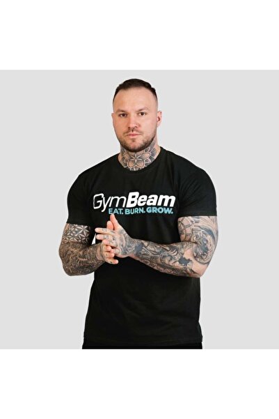 GymBeam Tricou Grow negru